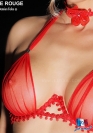 Luxxa Lenceria STRING DE TUL ABIERTO (drapeado) 5