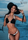 Luxxa Lenceria TANGA ( negro / blanco ) 1