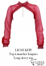 Luxxa Lenceria TOP DE MANGAS LARGAS 3