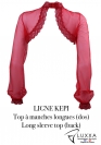 Luxxa Lenceria TOP DE MANGAS LARGAS 4