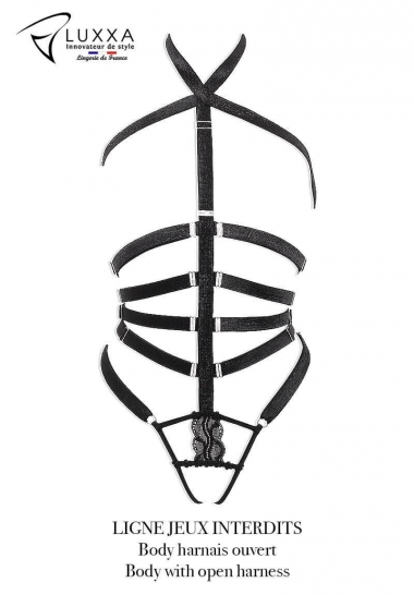 Luxxa Lenceria BODY ARNÉS LUREX
