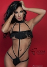 Luxxa Lenceria BODY CAGE CON FRANJAS 1