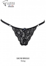 Luxxa Lenceria TANGA CON STRASS AZULES 5