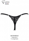 Luxxa Lenceria TANGA CON STRASS AZULES 6