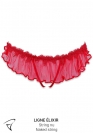 Luxxa Lenceria TANGA TRANSPARENTE 2