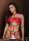 Luxxa Lenceria BODY ARNÉS DESNUDO CON VELO 1