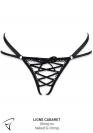 Luxxa Lenceria STRING DESNUDO CON GUIPURÍ 1