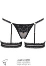 Luxxa Lenceria TANGA CON MEDIAS 3
